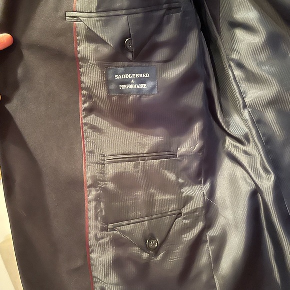 Men’s Saddlebred Performance Black Suit Coat - Picture 6 of 6